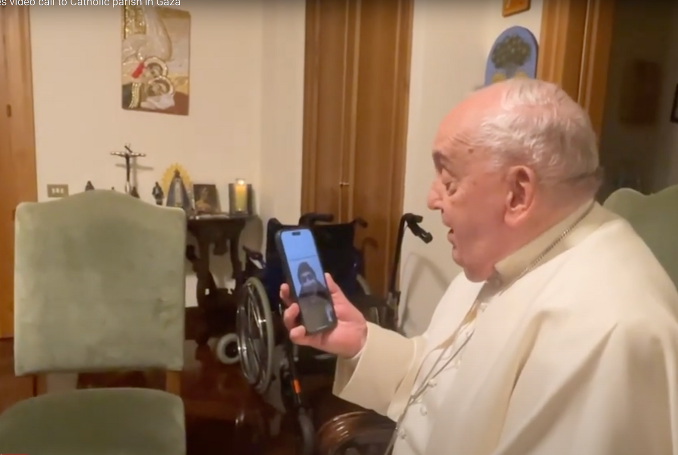 Pope_CallsGaza_VIDEO